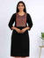 Black Ajrak Print Cotton Kurthi